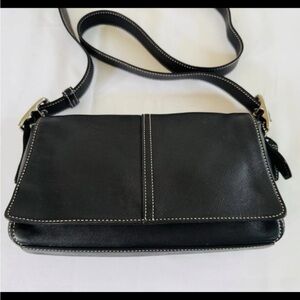 Coach Leather Shoulder Bag